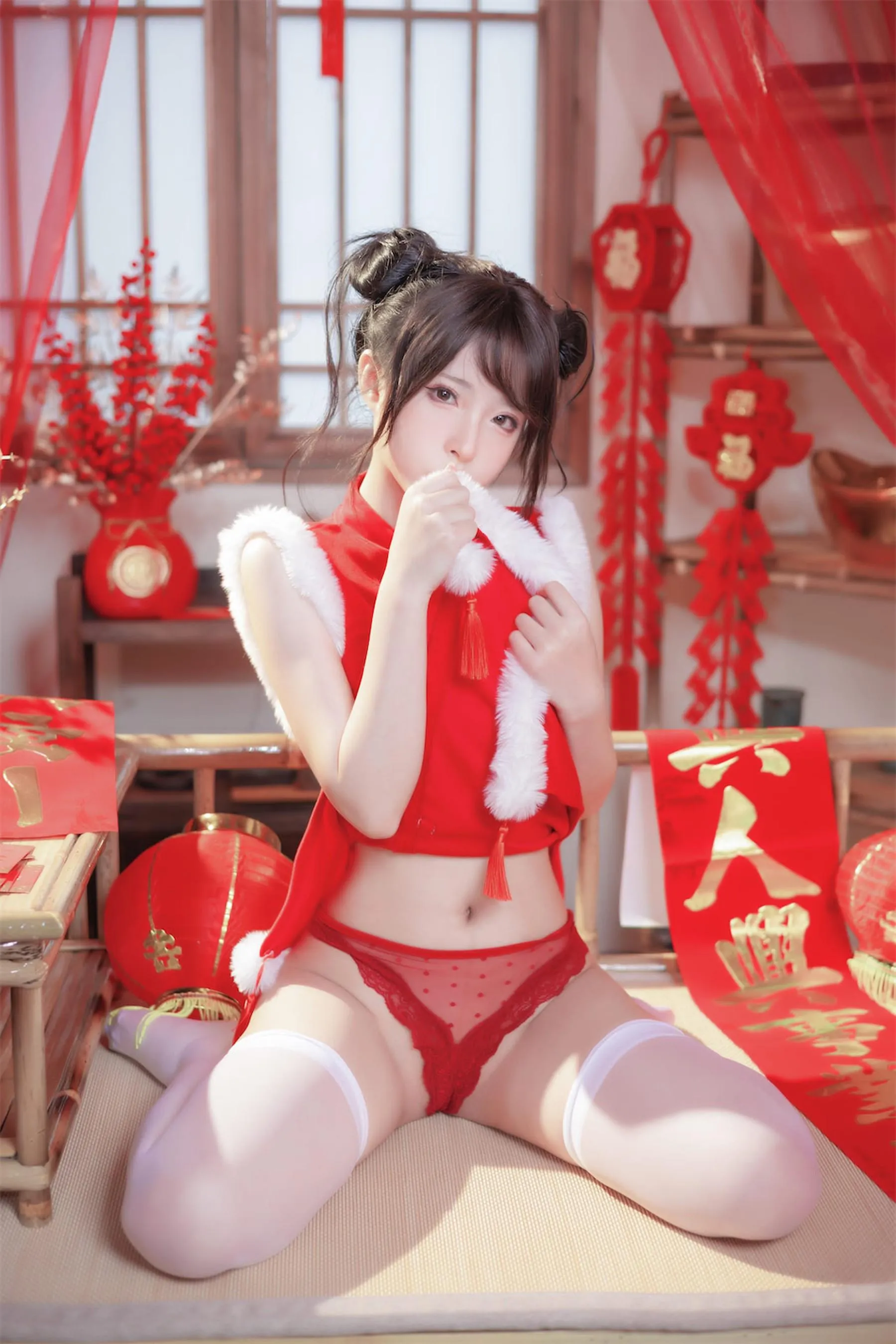 清水由乃 – NO.45 2023新年旗袍 [77P]插图7